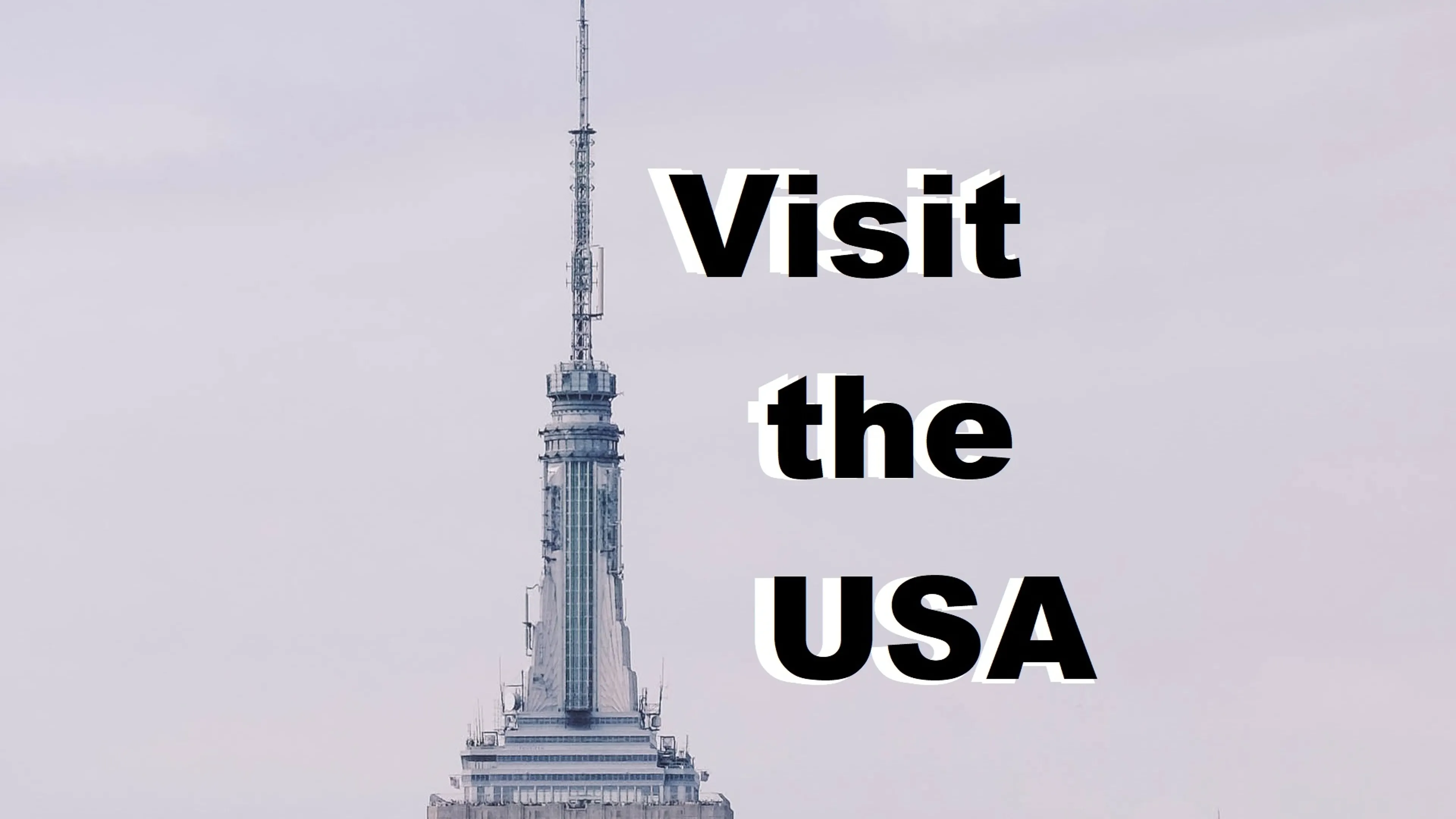 Visit the USA poster